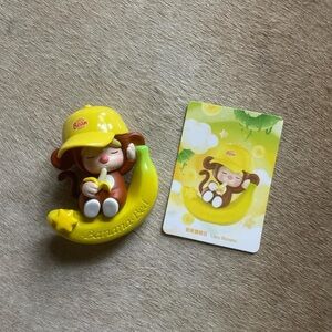 Sweet Bean Banana Figure
